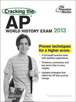 Cracking the AP World History Exam, 2013 Edition - ebook